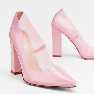 Brand new with tags, NastyGal pink heels!